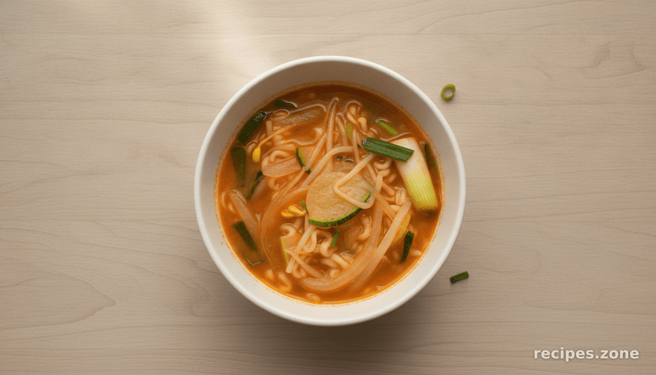 Hot and Spicy Noodles With Vegetables