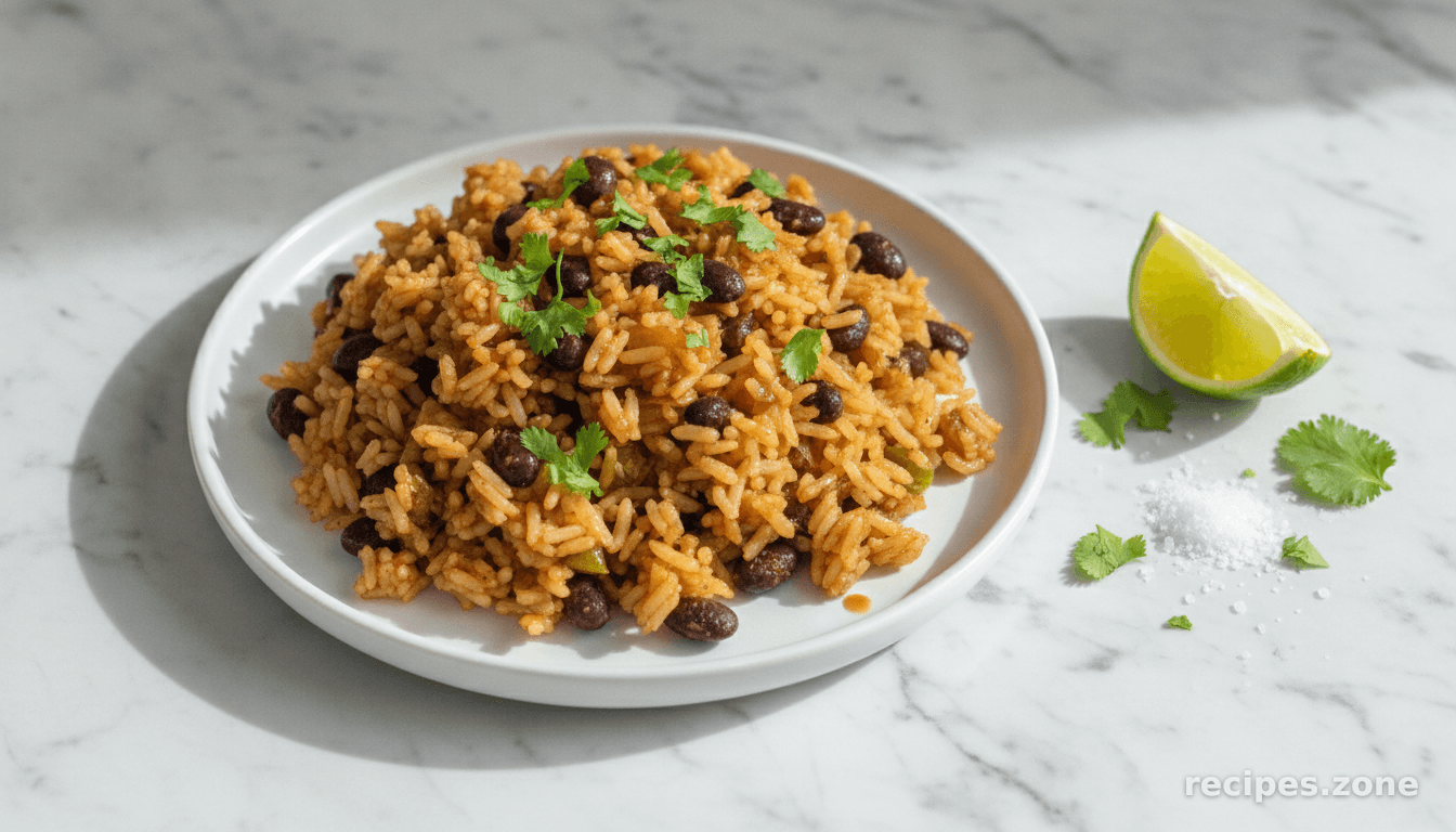 Cuban Black Beans & Rice