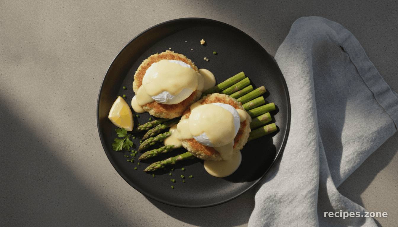 Crab Cakes Eggs Benedict