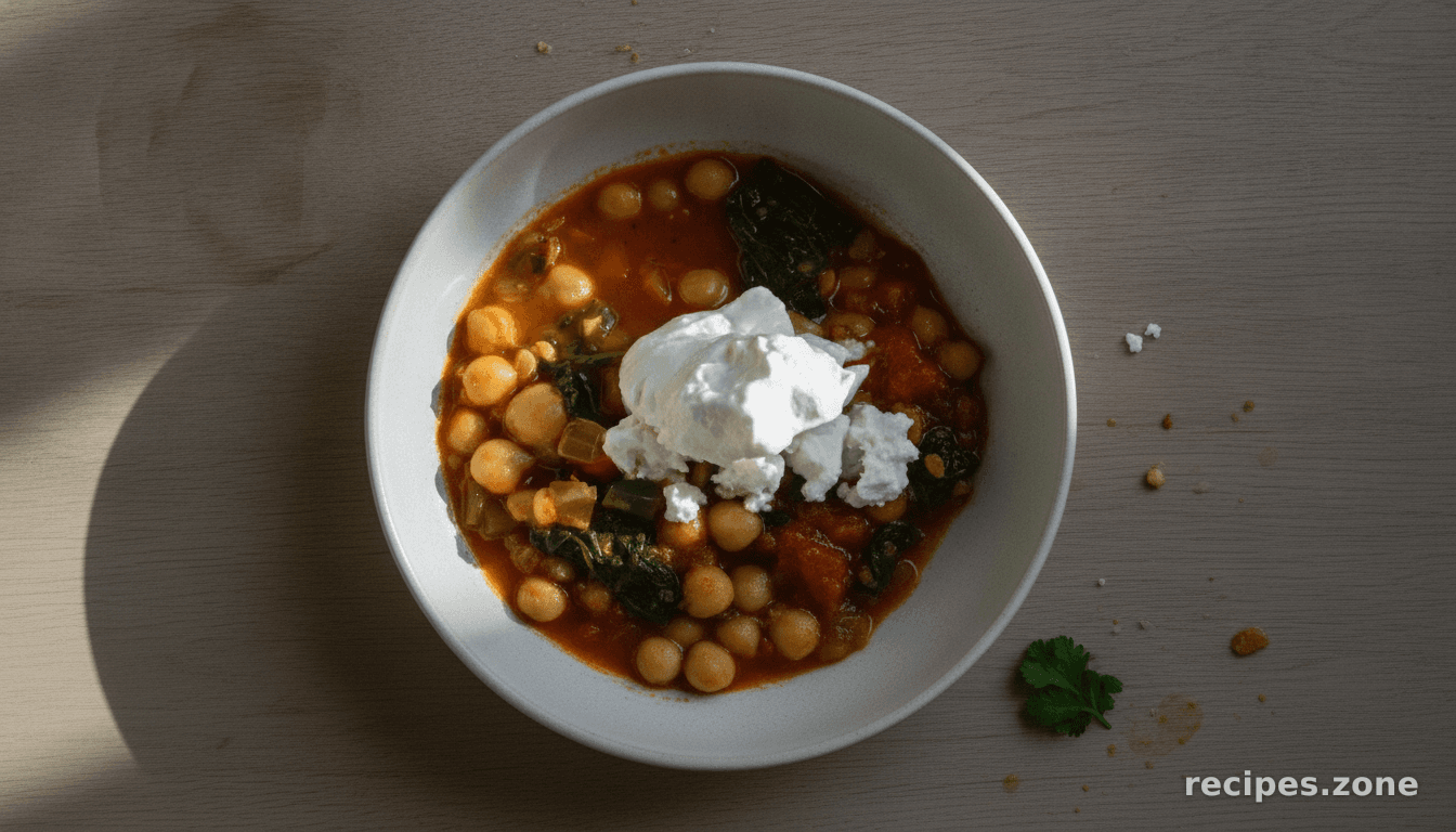 Garbanzo Beans & Greens