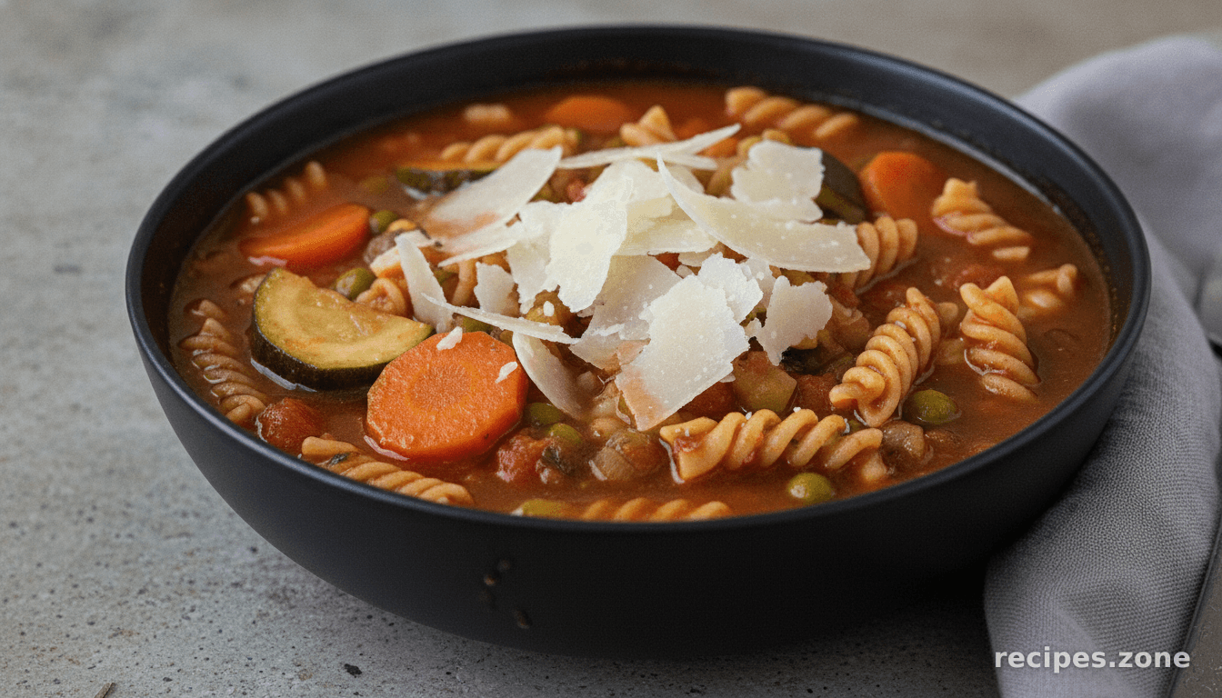 Slow Cooker Minestrone Soup