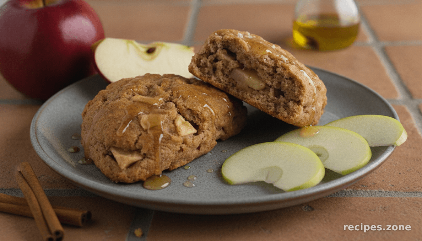 Apple Pie Honey Wheat Scones