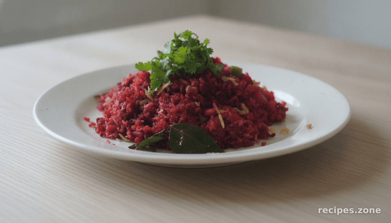 Beet Root Rice