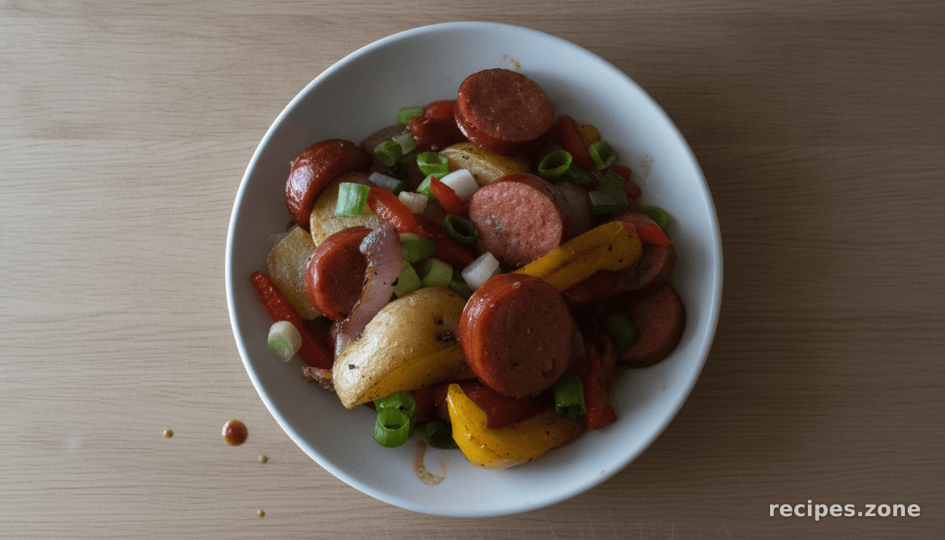 Andouille Sausage and Potato Hash