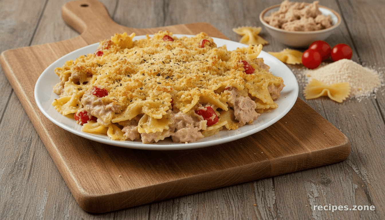 Tuna Noodle Casserole: Mommie Cooks