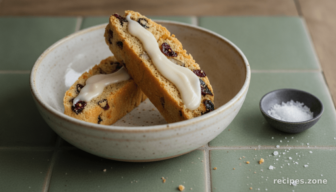 Cranberry Orange Biscotti