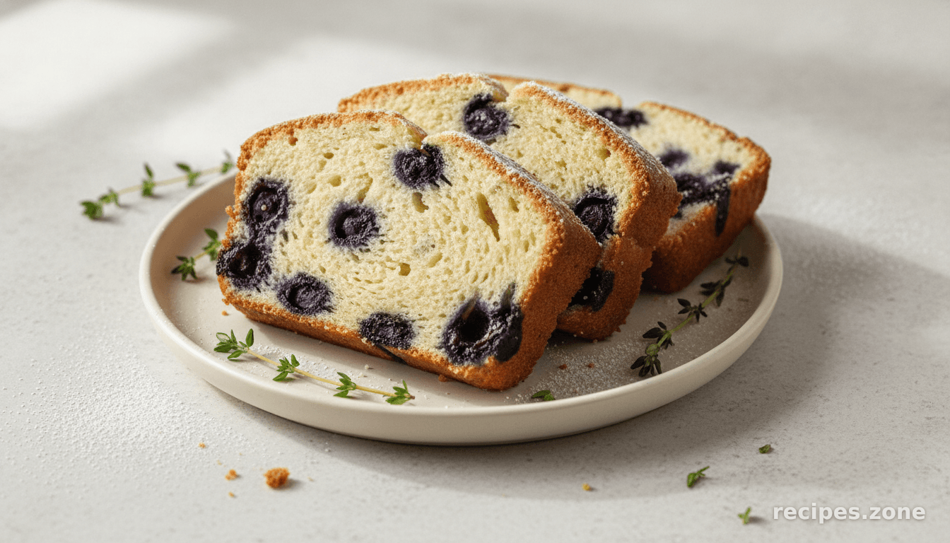 Simple Blueberry Bread