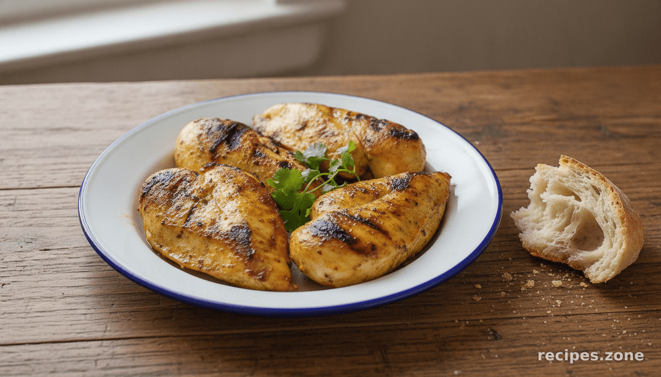Grilled Lemon Garlic Chicken