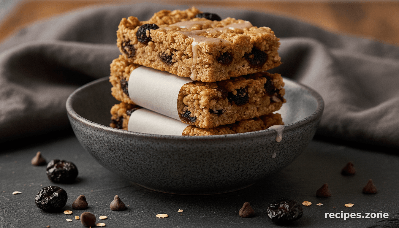 Vanilla Bean Cherry Granola Bars