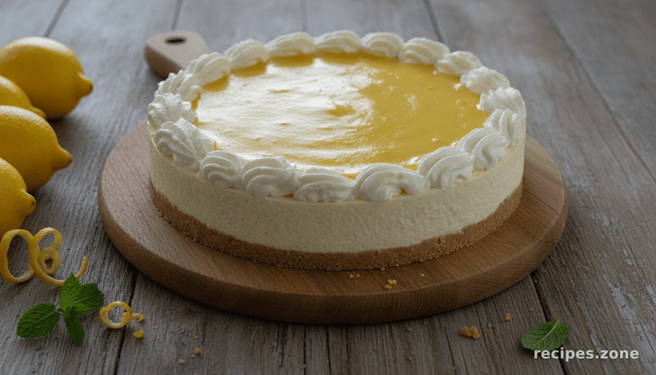 Lemon Curd Cheesecake