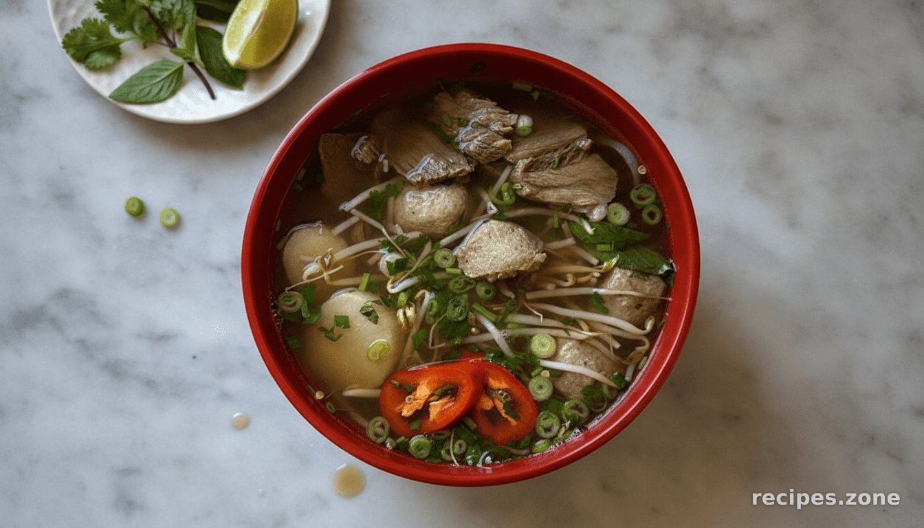 Beef pho