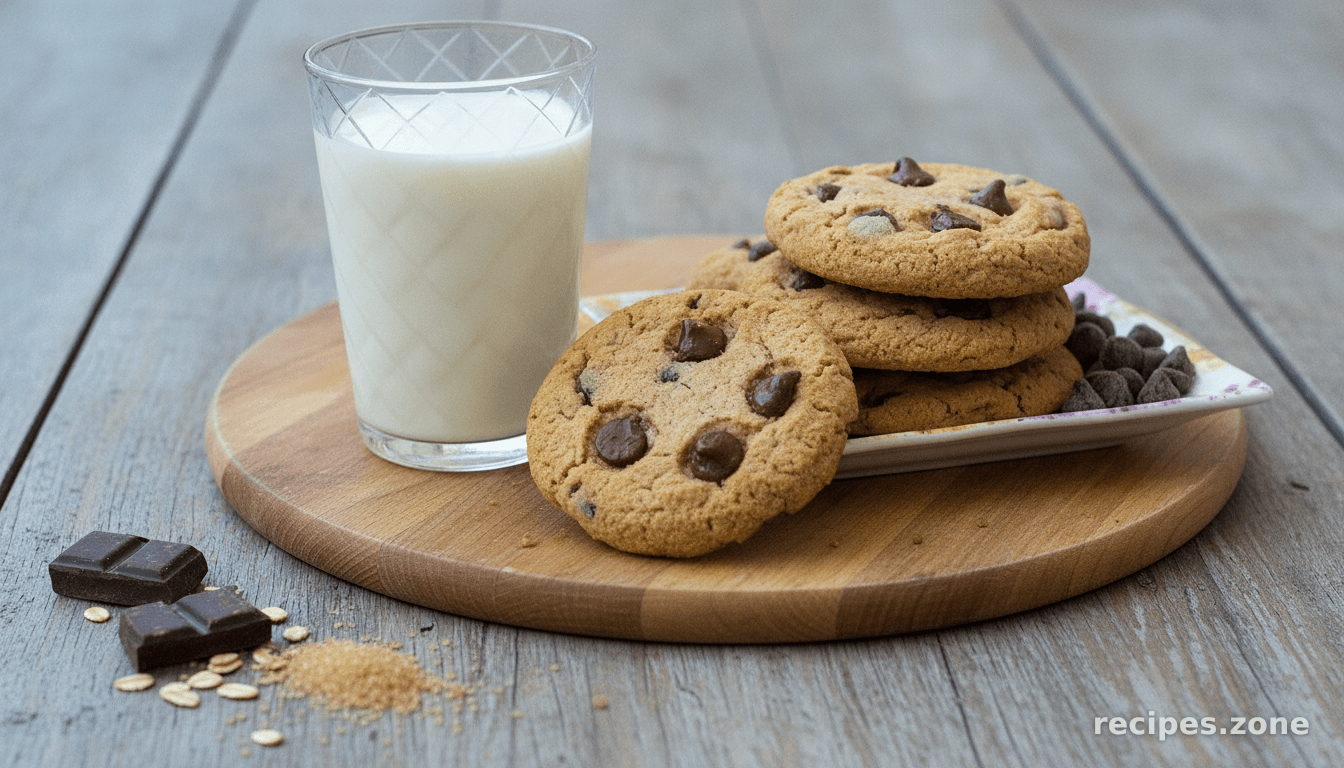 Chocolate chip cookies, easier that buying:-)