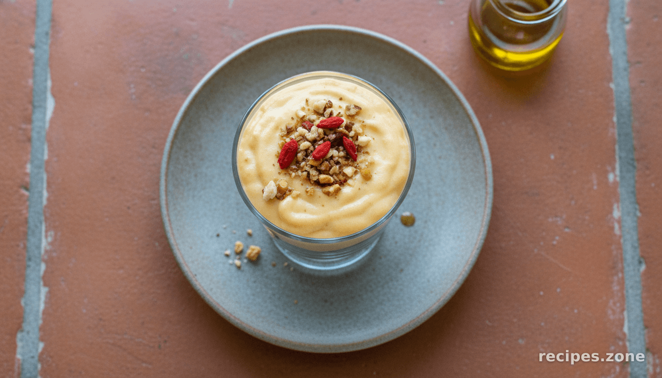 Persimmons Tofu Parfait
