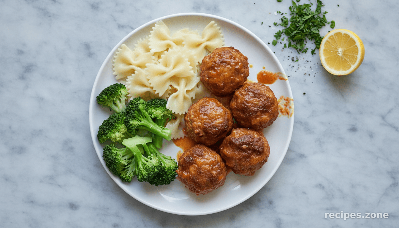 Cheesy Turkey Meatballs