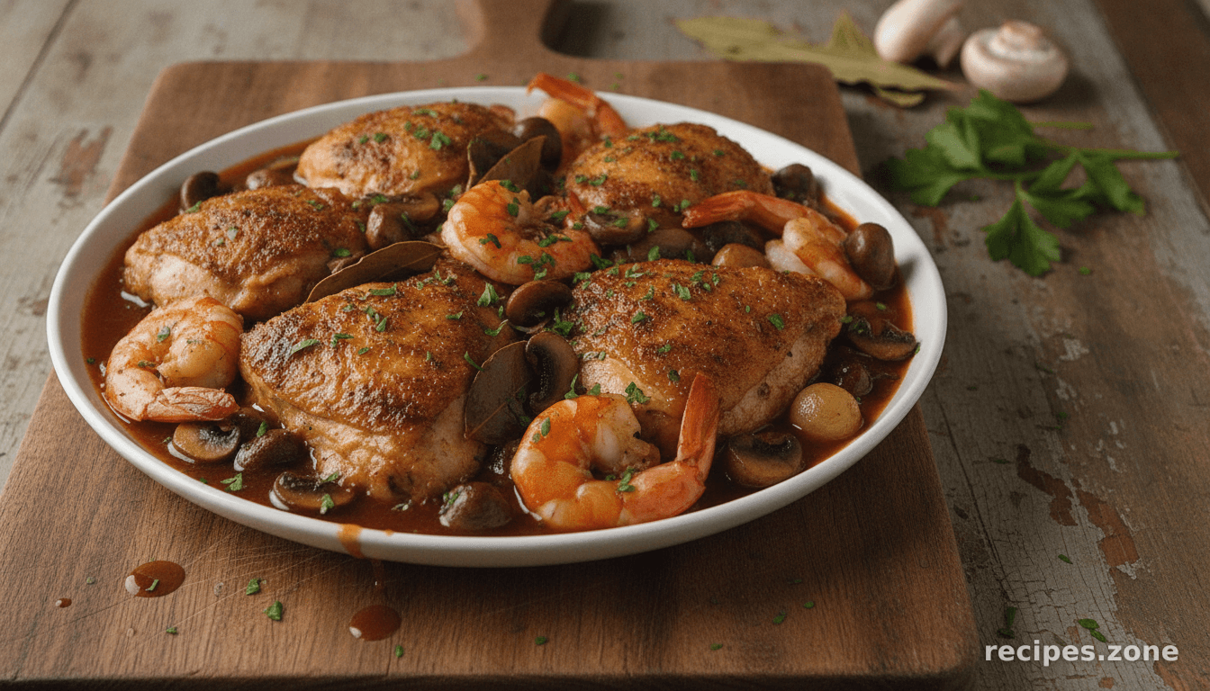 Chicken Marengo