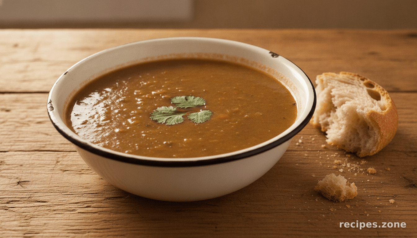 Lusciously Lemony Lentil Soup