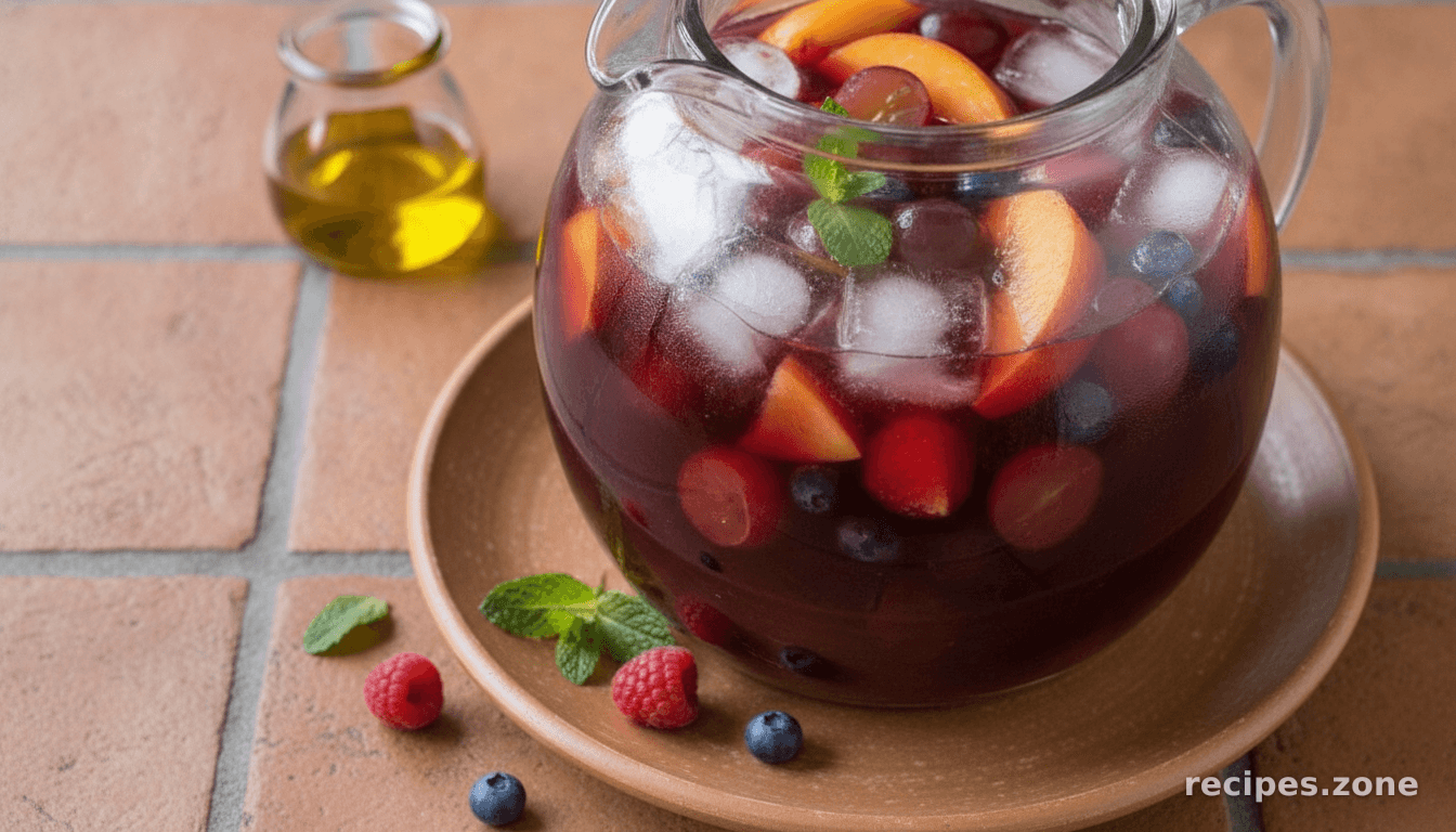 Summer Fruit Sangria