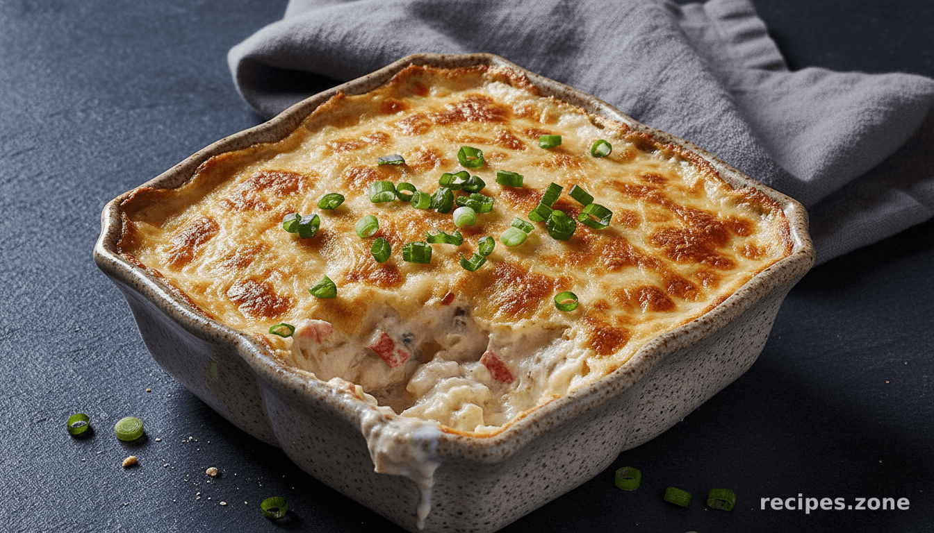 Creamy, Cheesy Crab Dip