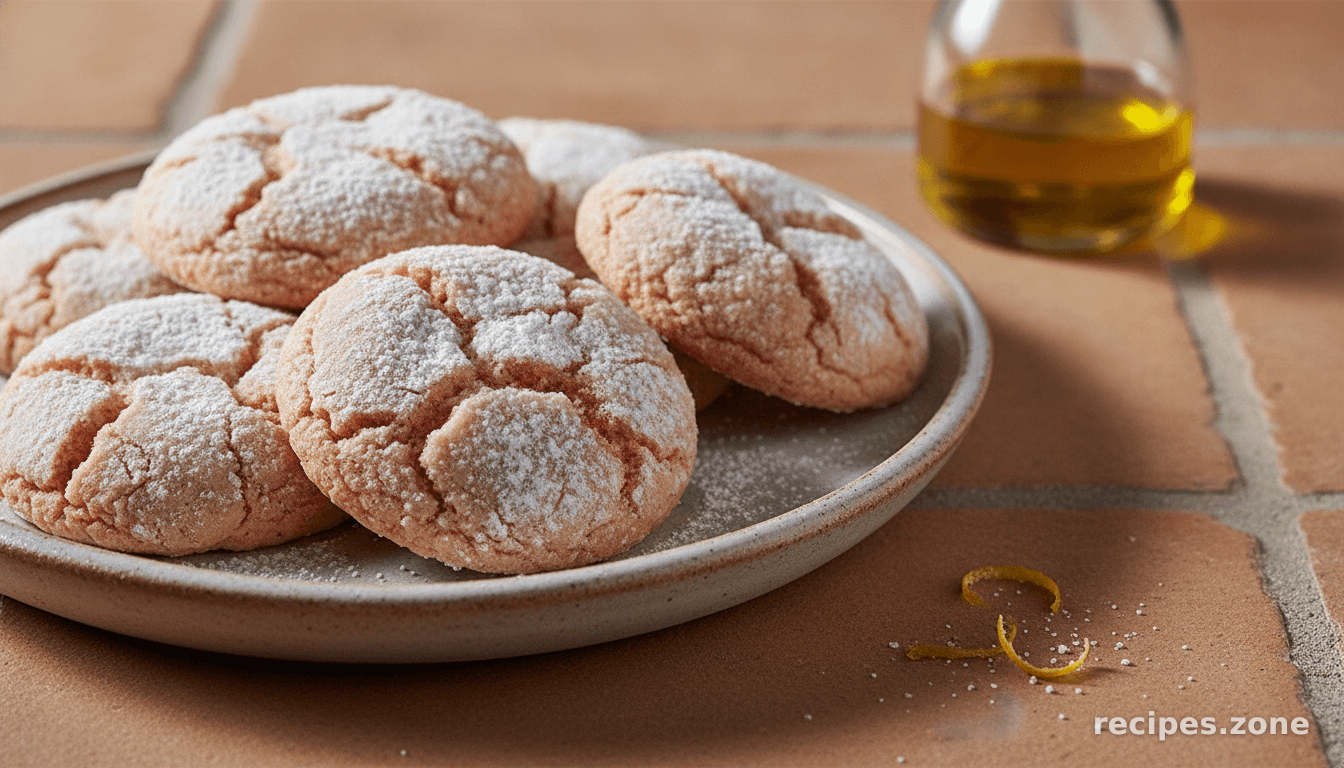 Pink Lemonade Crinkle Cookies