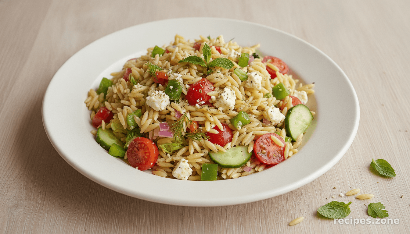Mediterranean Orzo Salad