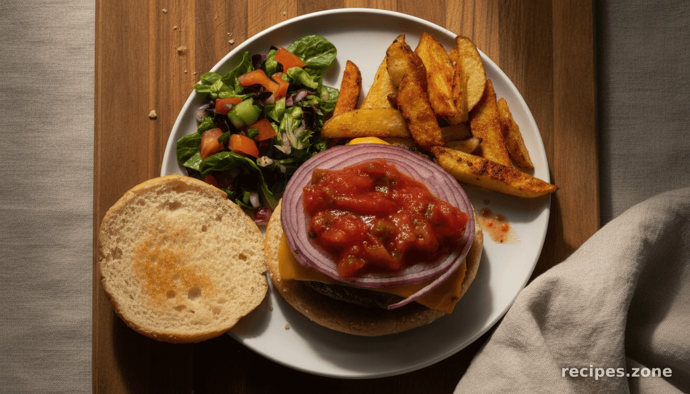 Chipotle-Salsa Burger