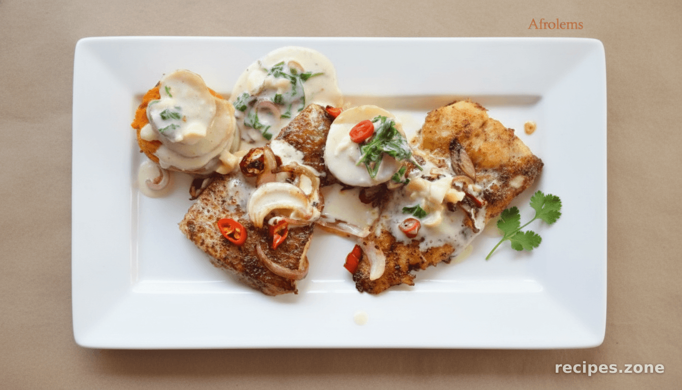 Lemon Fish with Sweet Potatoes