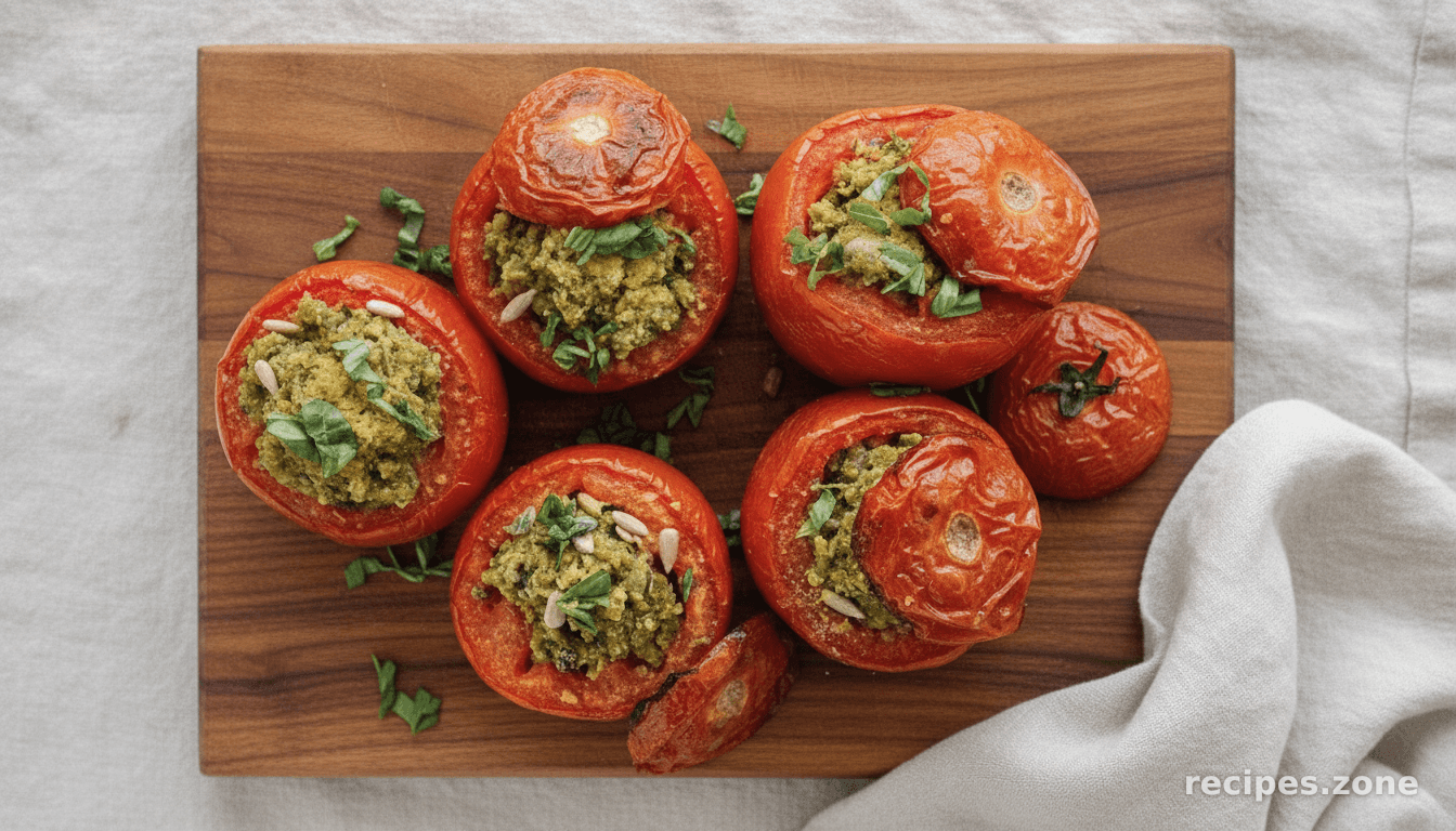 Stuffed Lamb Tomatoes