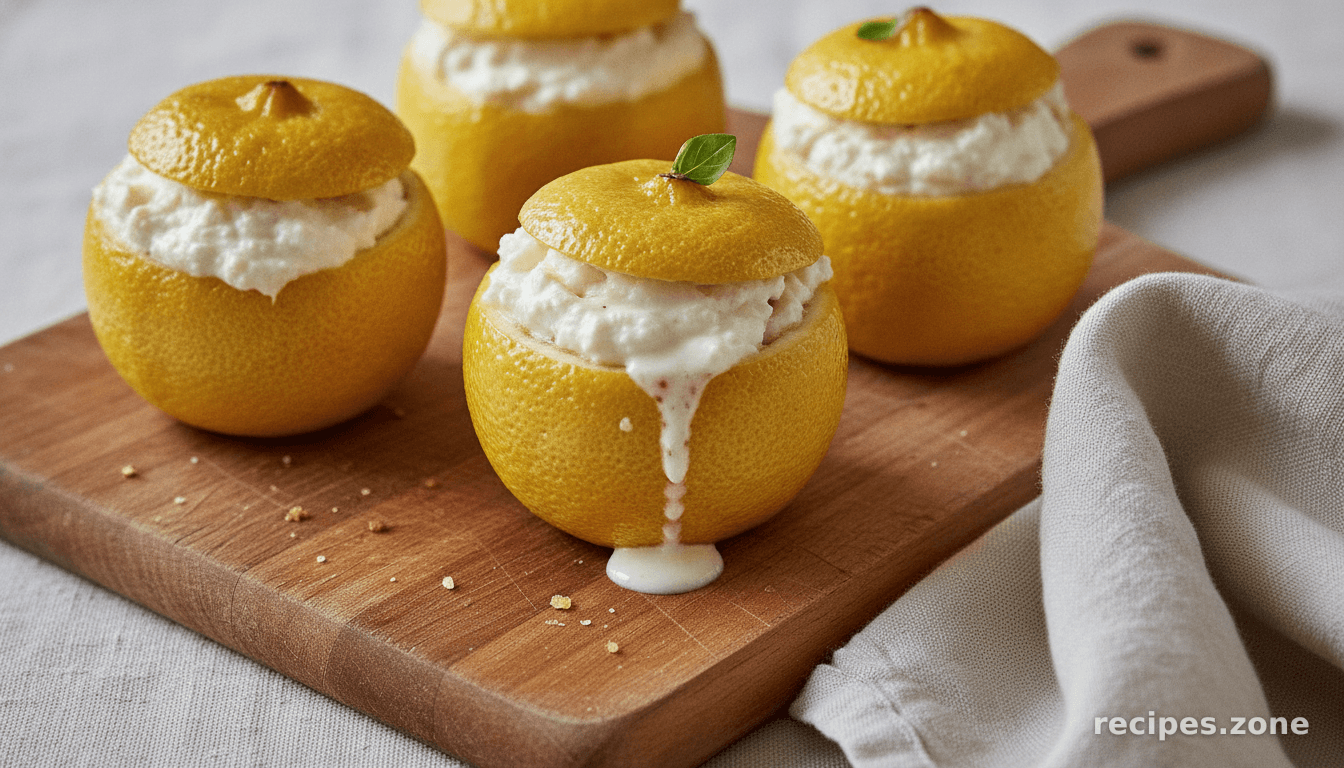 Stuffed Lemons in the Oven