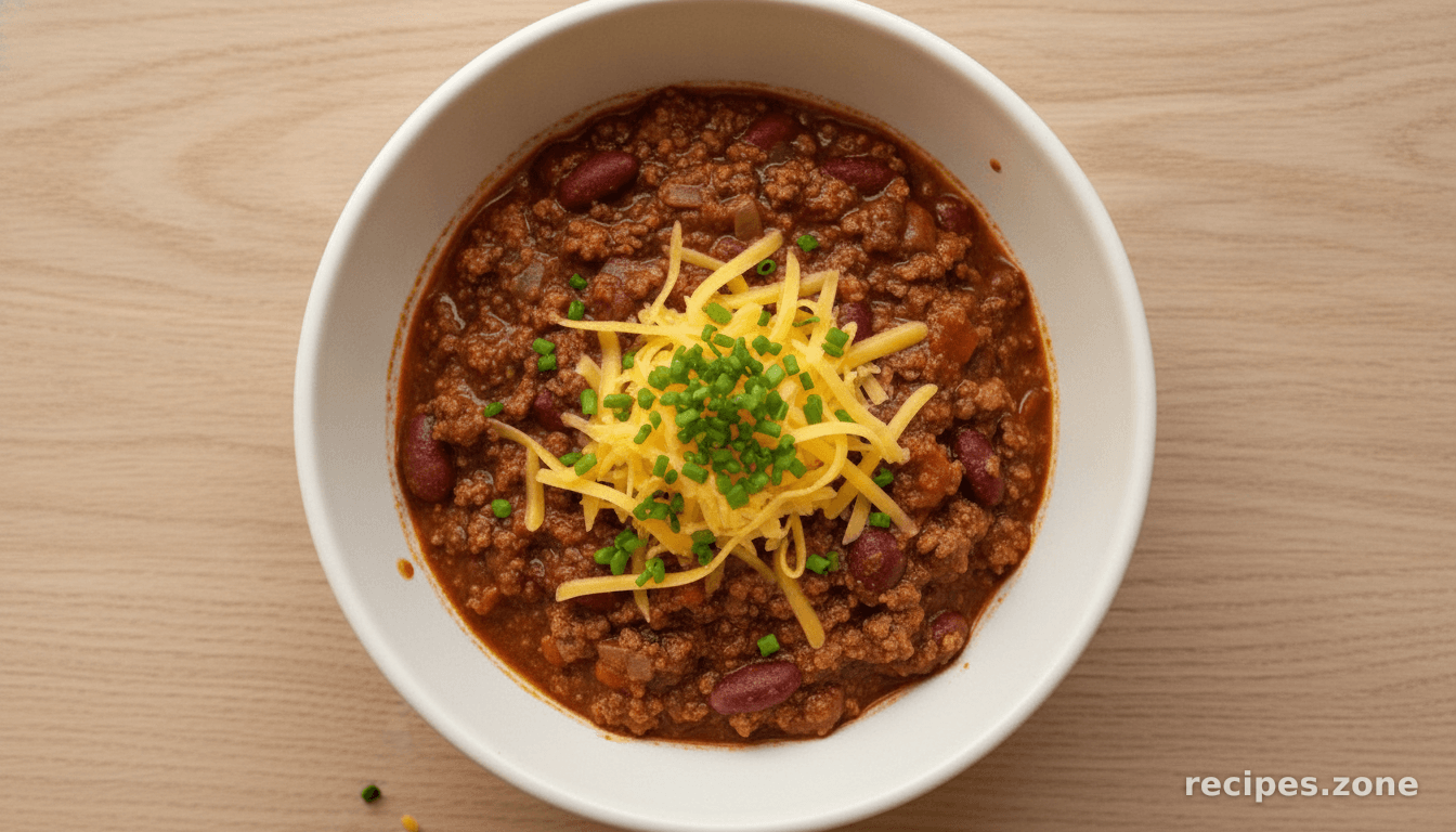 Chili con Carne that'll make your taste buds go silly
