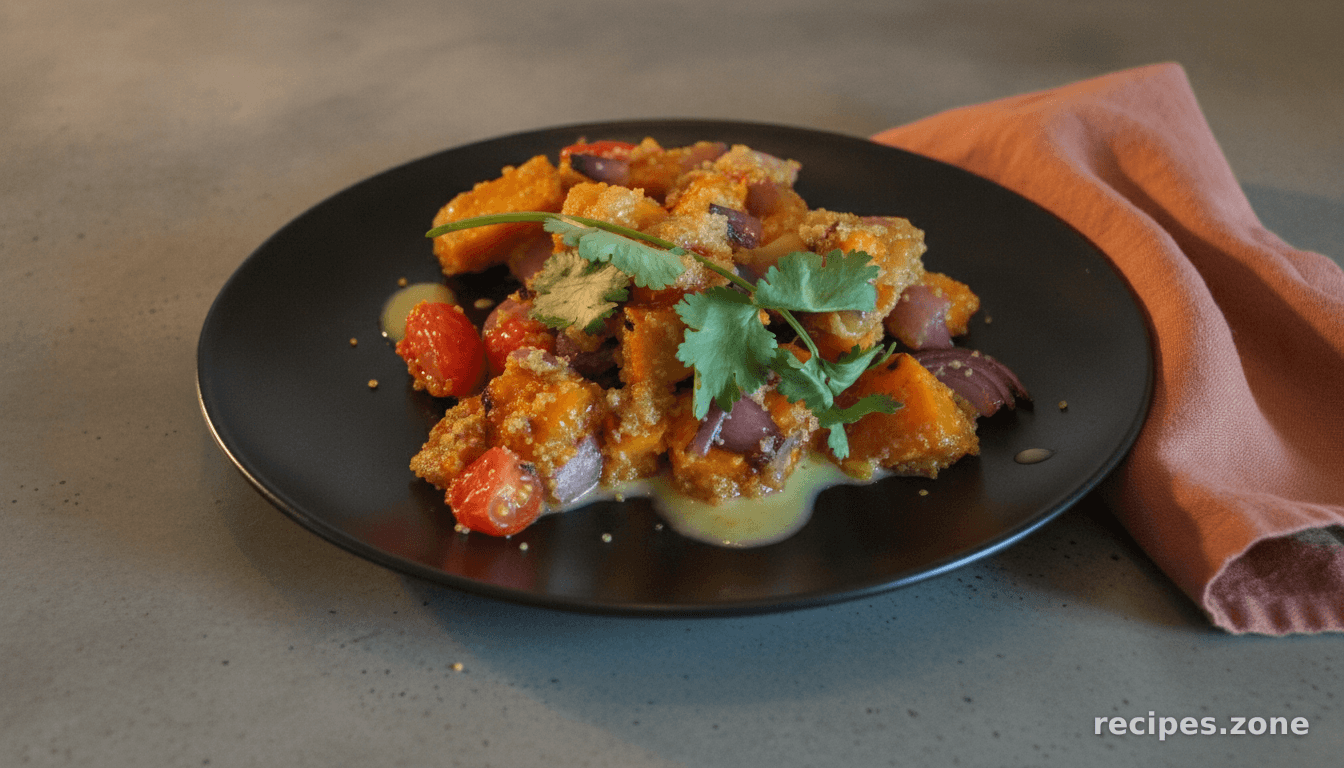Amaranth and Roast Veggie Salad