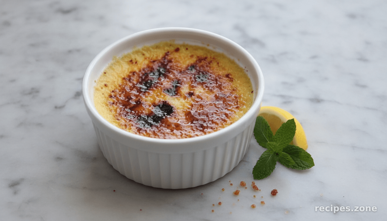 Vanilla crème brûlée