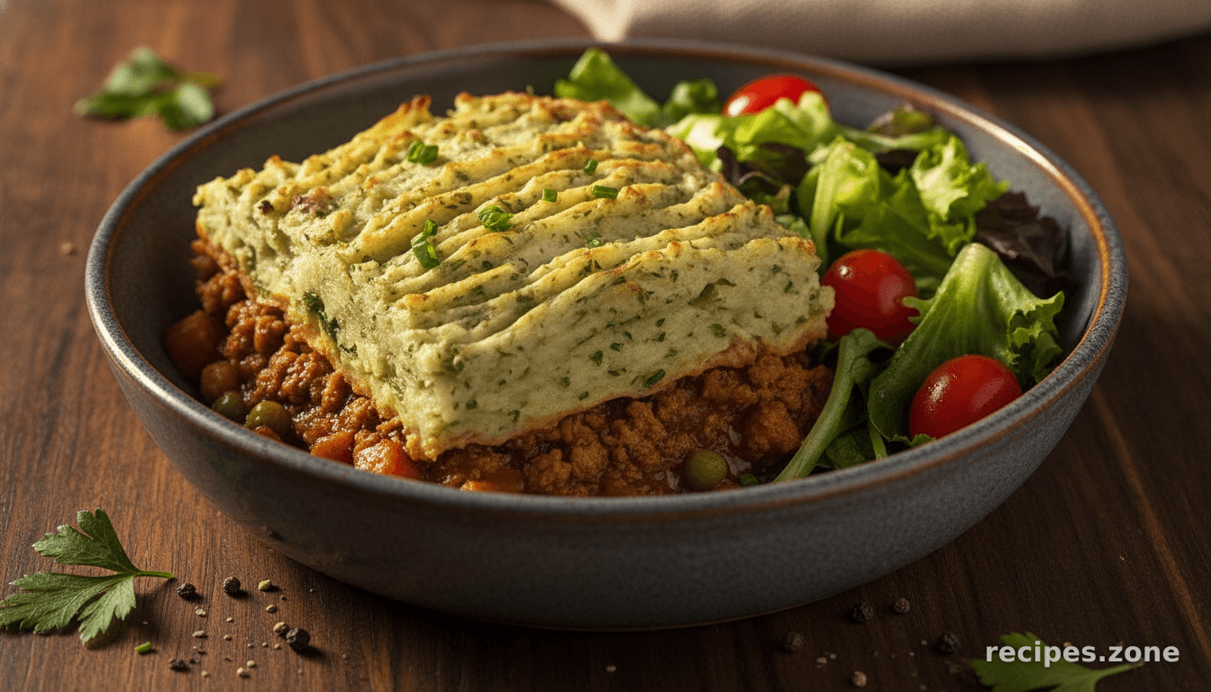 Cottage pie with Quorn mince
