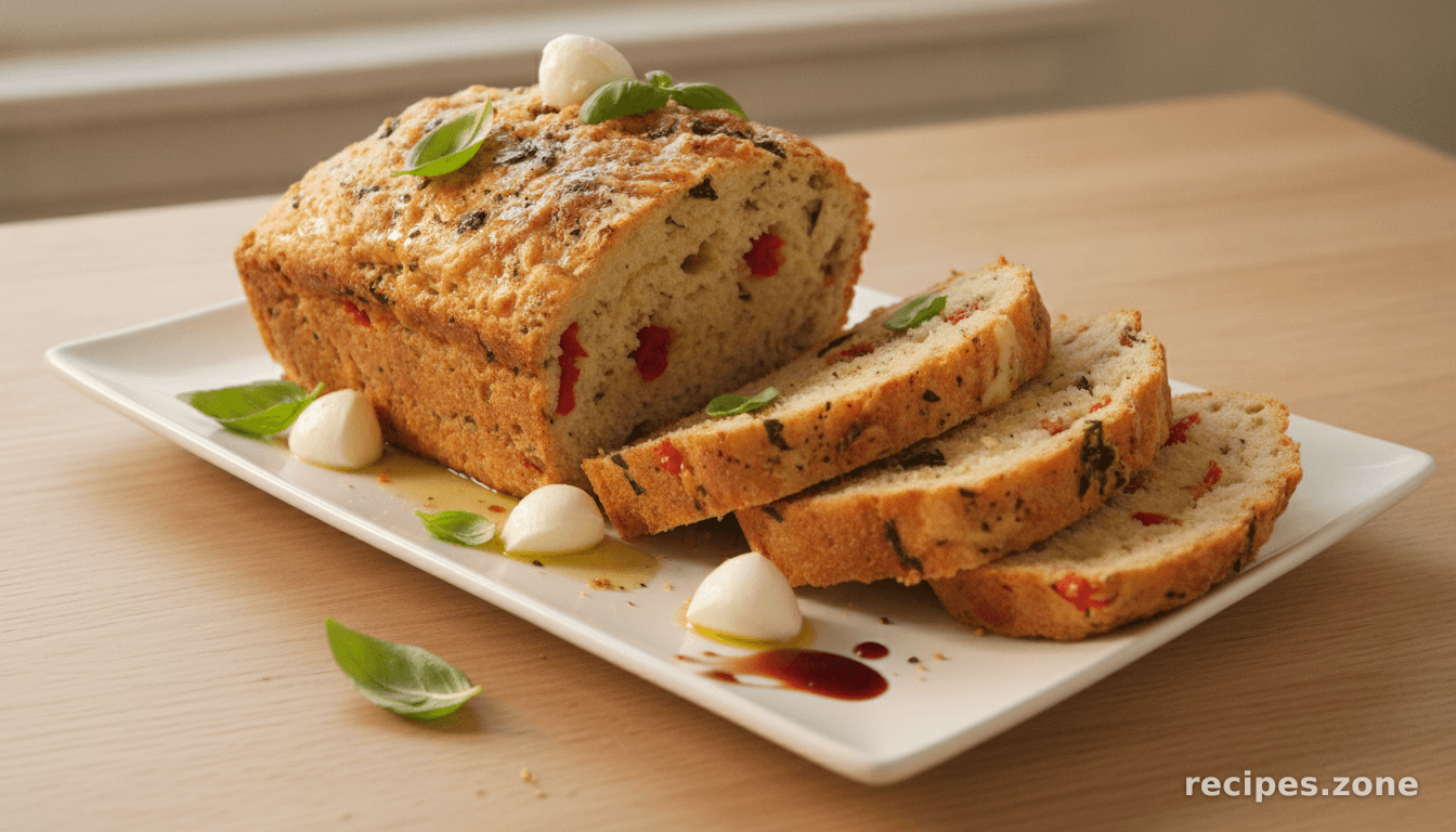 Caprese Quick Bread