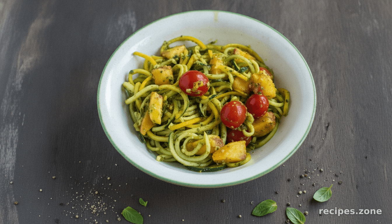 Summer Pesto Noodle Salad