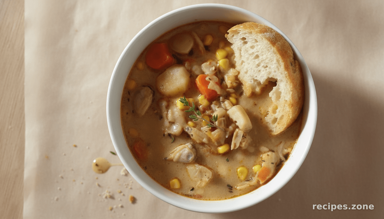 Light Clam Chowder