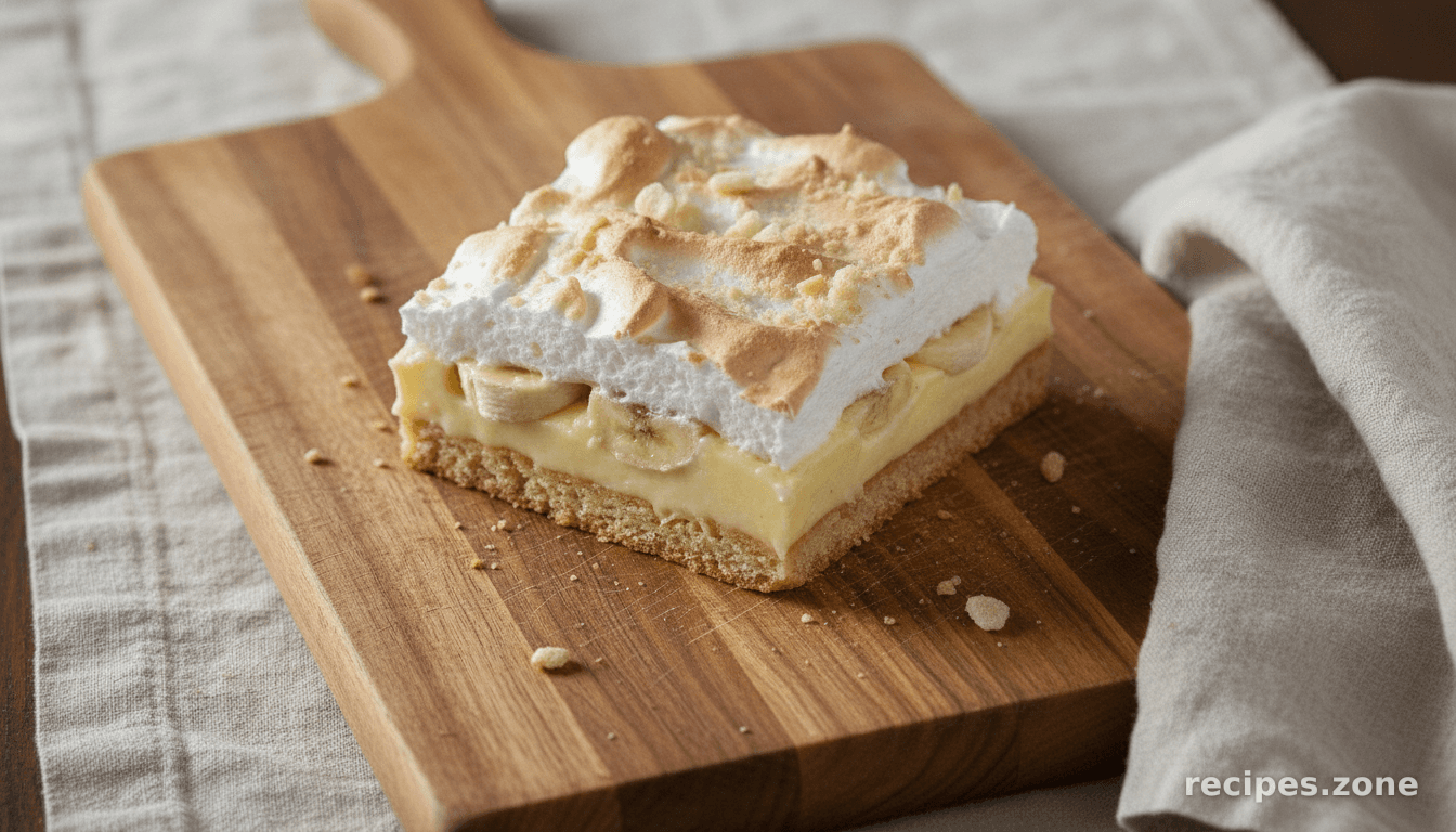 Banana Pudding Squares