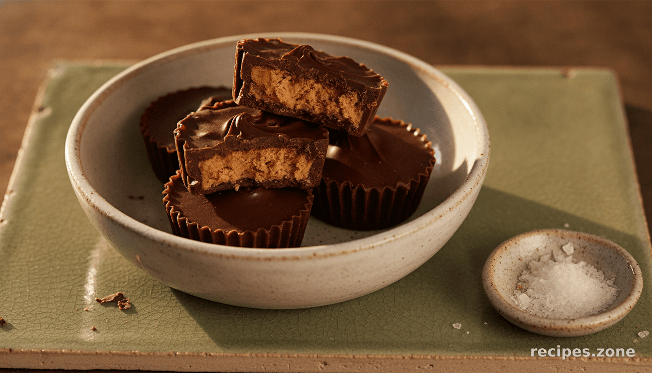 Homemade Reeses Peanut Butter Cups