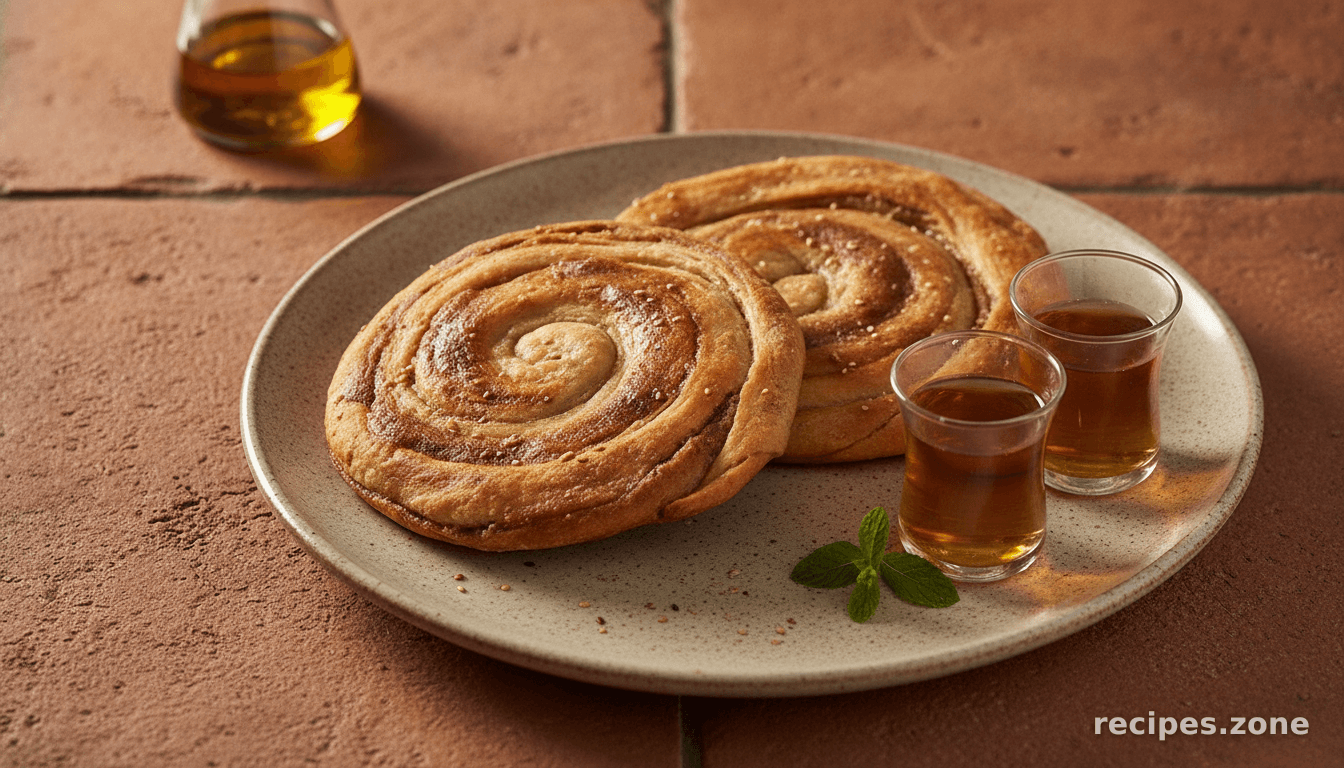 Lebanese Sweet Tahini Swirls