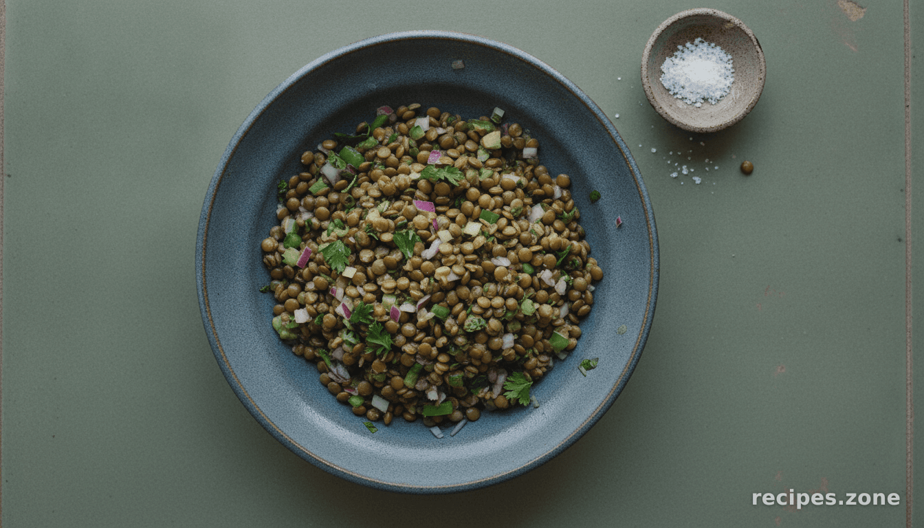 Fresh Lentil Salad