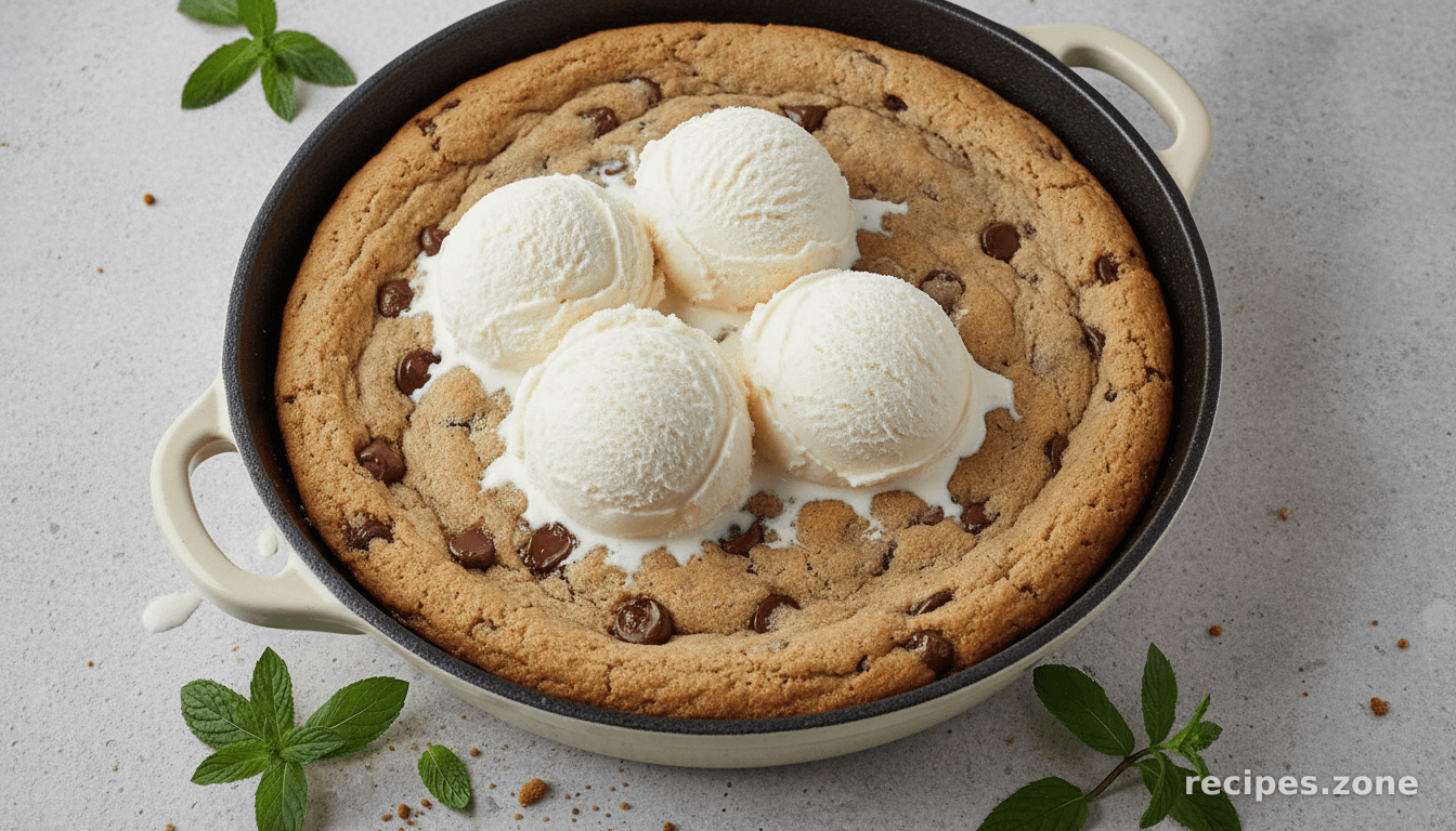 Chocolate Chip Skillet Cookie