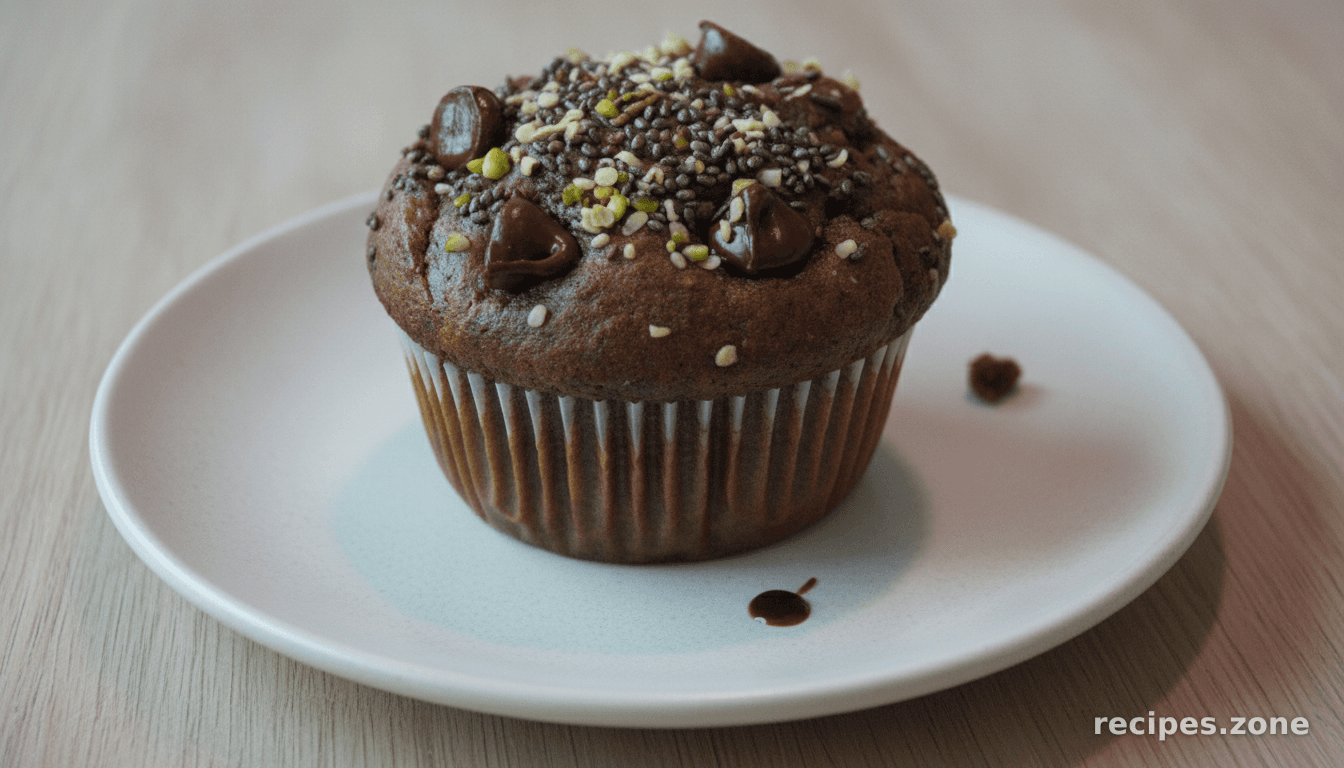 Decadent Chocolate Protein Muffins