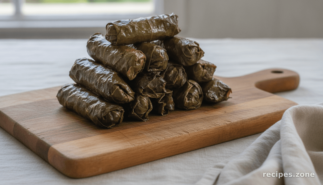 Stuffed Grape Leaves