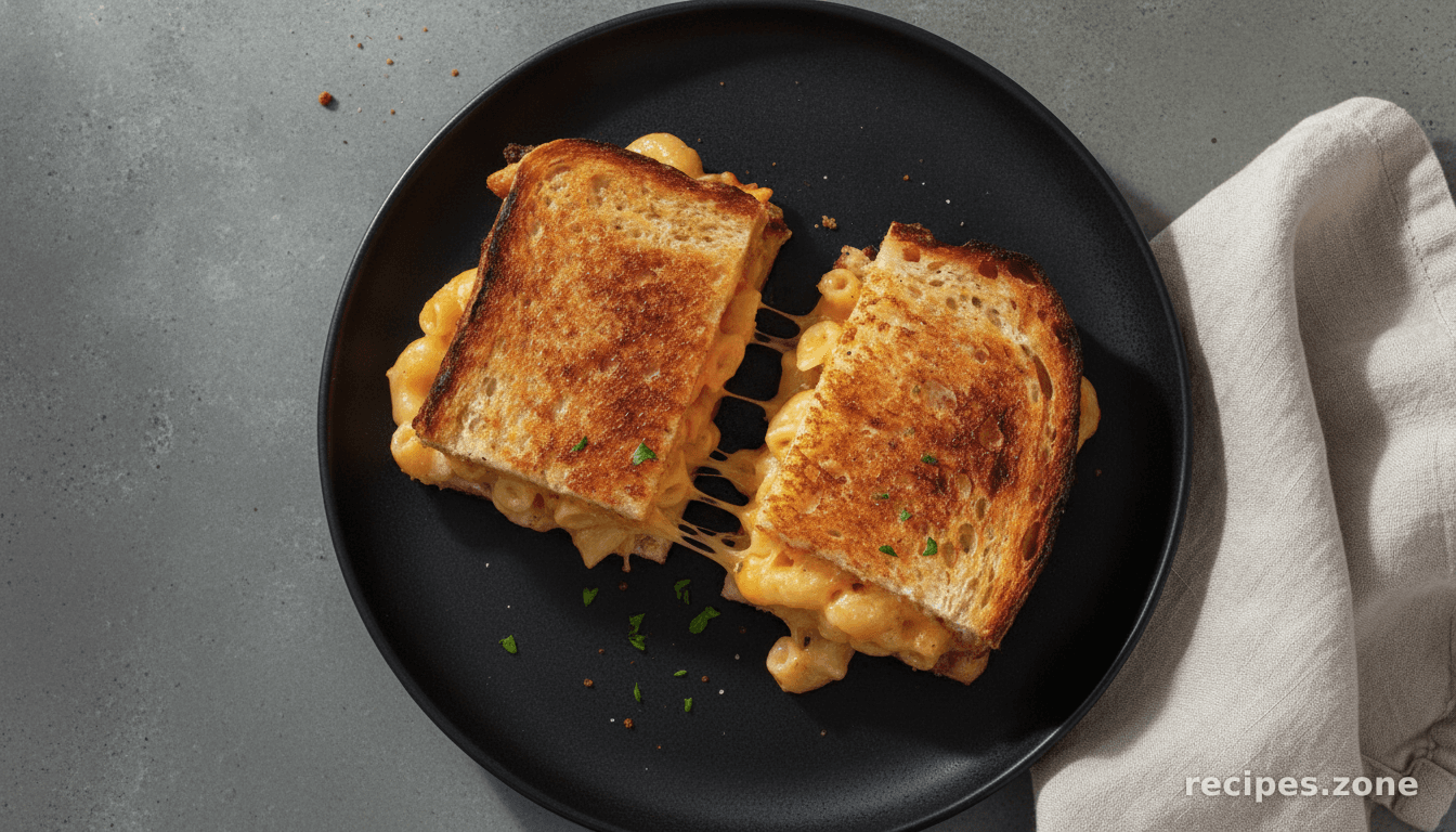 Grilled Mac and Cheese Sandwich