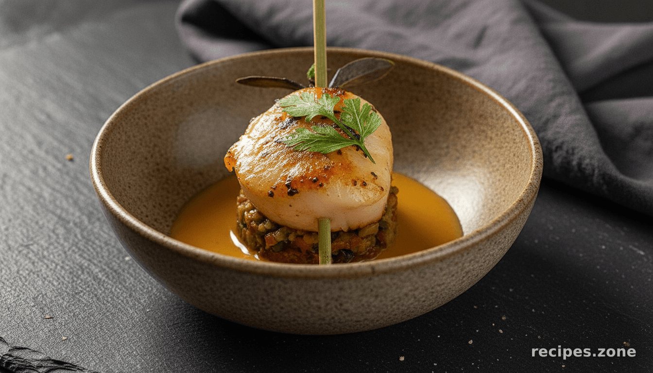 Pan-Seared Scallops