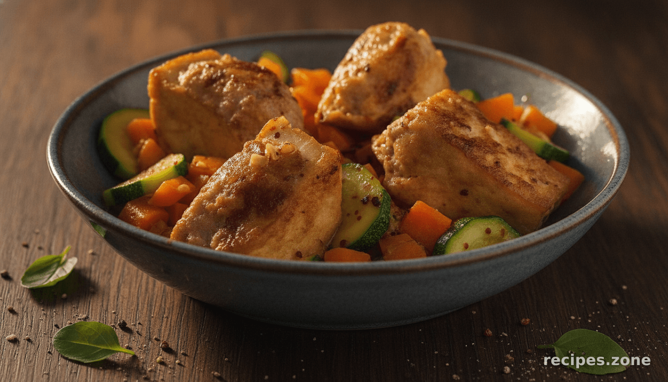 Stuffed Tofu With Pork