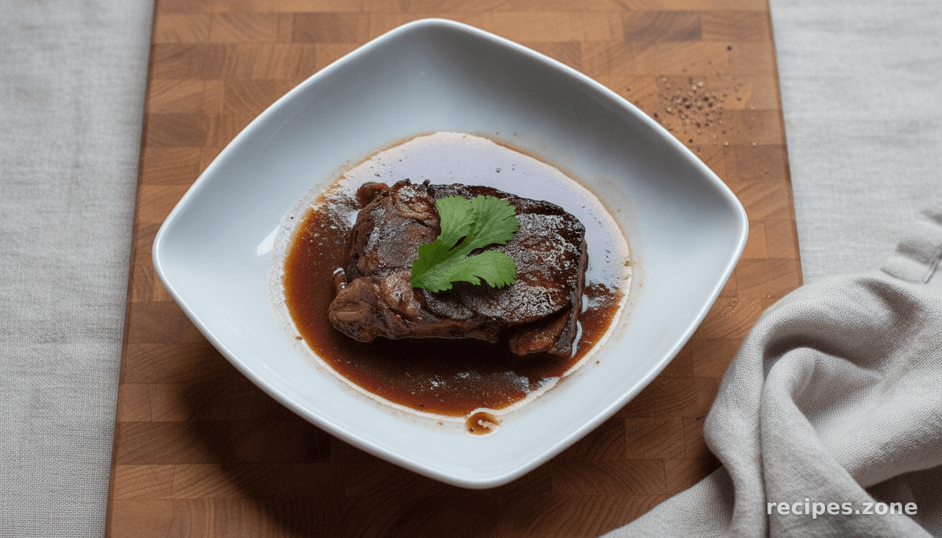 Twice Cooked Ox Tongue