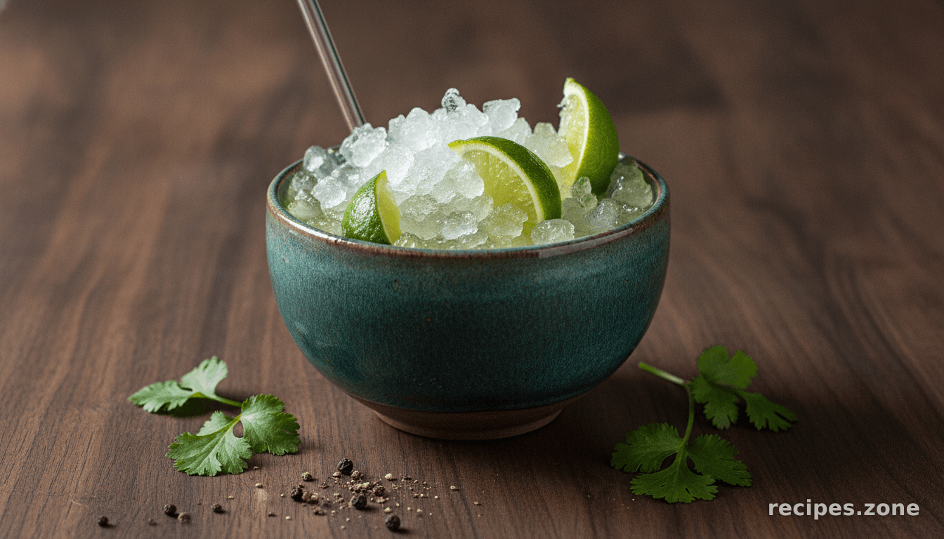 Elderflower Caipirinha