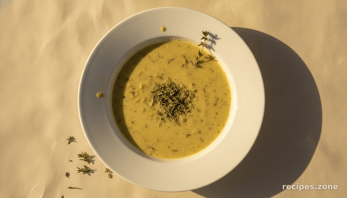 Curried Cream Of Mushroom Soup