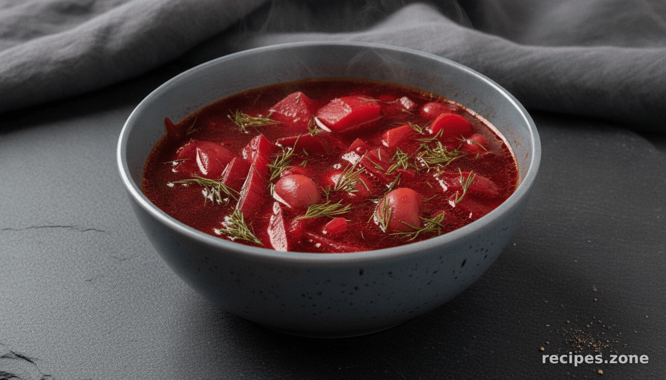 Beetroot Soup (Borscht)