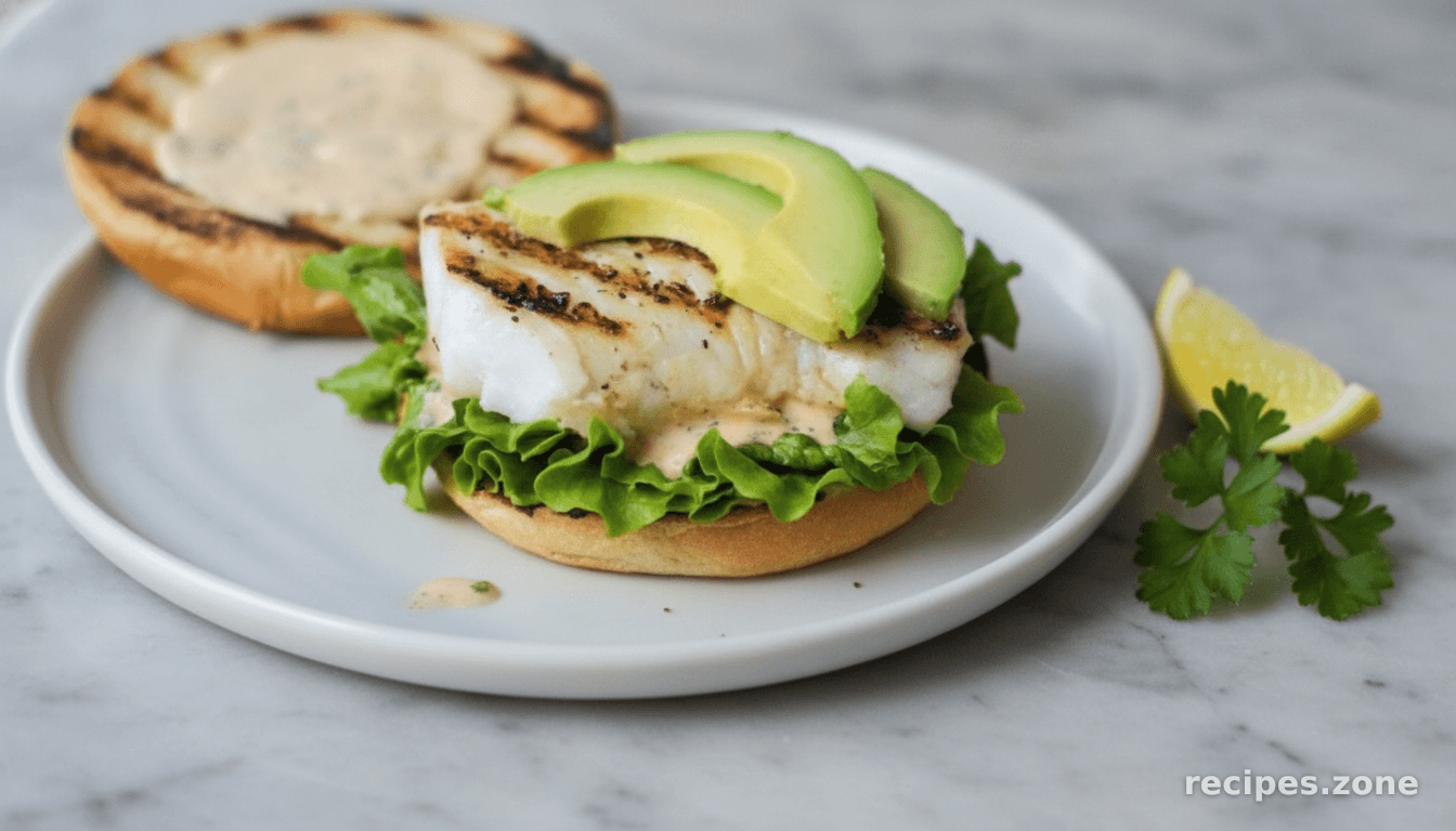 Grilled Fish Sandwiches